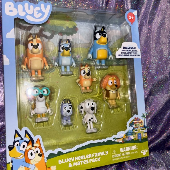 Bluey Family Pack Toy Set - Picture 4 of 7